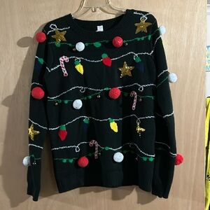 No Boundaries Women’s Ugly Christmas Sweater